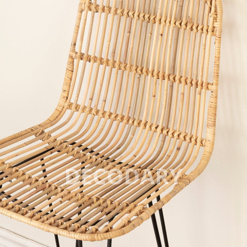 tabourets Balka en rotin naturel-DECODARY©