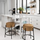 Tabouret de cuisine Velora similicuir
