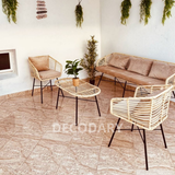 Pack Bohème en rotin naturel –DECODARY©